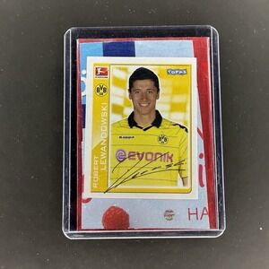 Robert Lewandowski Topps Bundesliga Sticker #43 Borussia Dortmund Poland